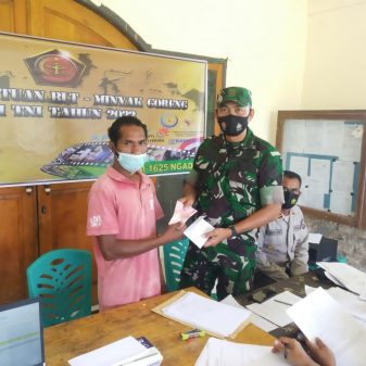 Hari Kedua BLT Minyak Gorang, Kodim 1625 Sasar Tiga Wilayah