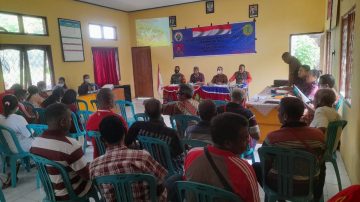 Musyawarah LKPPD Boba, Babinsa Serda Kristo Modo Hadir Pemantauan