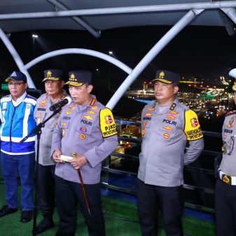 Kapolri Pantau Arus Balik Tol Cikatama, One Way Berpotensi Diperpanjang