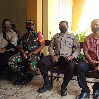 Koramil 1625-01 Hadiri Serah Terima Ketua Jemaat GMIT Bajawa