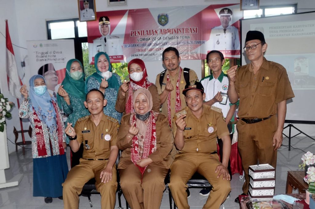 Desa Pringgacala Mewakili Kecamatan Karangampel Lomba Desa Tingkat Kabupaten