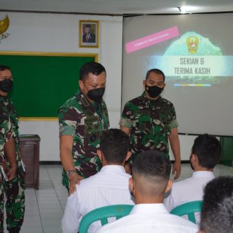 Danrem 071/Wijayakusuma Berikan Pengarahan, Kepada Calon Taruna dan Taruni Akmil Tahun 2022 Sub Panda Purwokerto