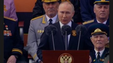 Presiden Rusia Vladimir Putin: selamat atas kemenangan besar saat masa PD II