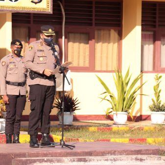 Kenaikan Pangkat Anggota Polres Nagekeo, AKP Karolus Dale Naik Kompol