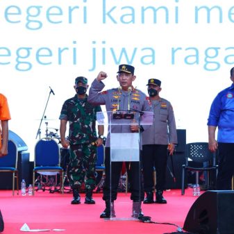 May Day Fiesta, Kapolri Gemakan Pekik Juang Buruh