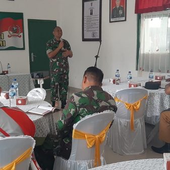 Kodim 1625 Fasilitasi Sosialisasi Rencana Kerja Rehabilitasi Dan Tanam Bambu