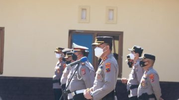 Polres Ngada NTT Apel Siap Siaga Jelang Kunjungan Presiden