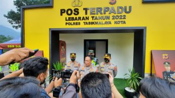 Tasikmalaya : Kapolda Jabar Tinjau Arus Balik, Pospam Sampai 17 Mei