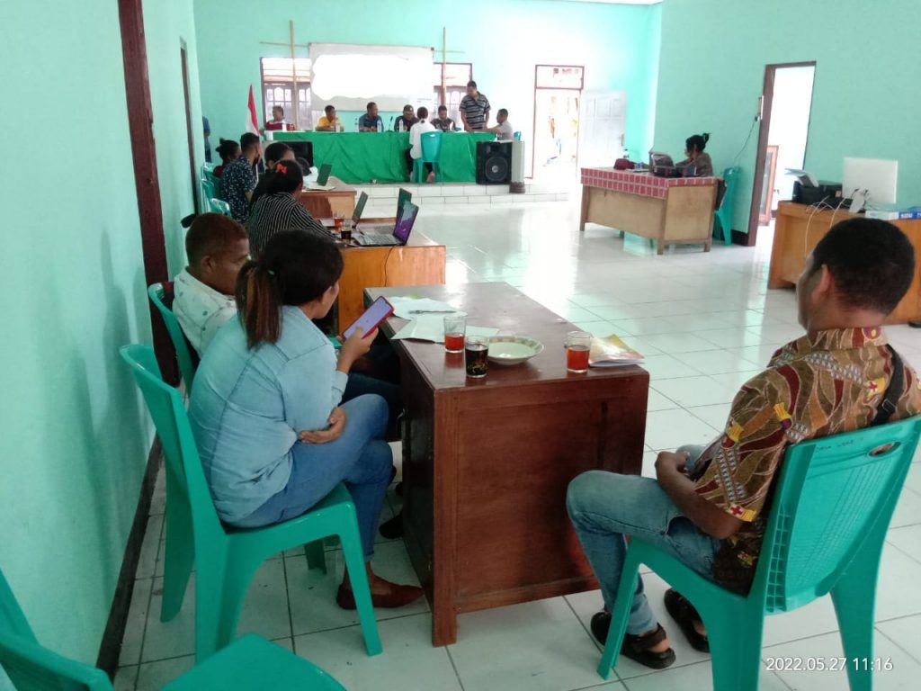 Desa Were III Ngada Uji Kompetensi Calon Perangkat Desa