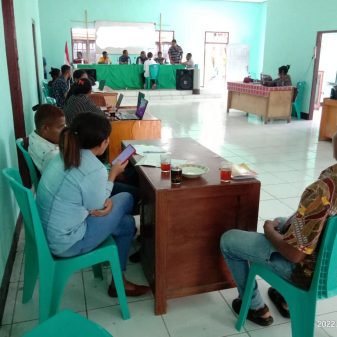 Desa Were III Ngada Uji Kompetensi Calon Perangkat Desa