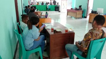 Desa Were III Ngada Uji Kompetensi Calon Perangkat Desa