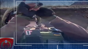 Haru, Video Seruling Prajurit Tempur Ukraina Saat Bela Negara