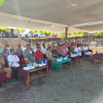 Dandim 1625 Ngada Hadiri Peletakan Batu Pertama Gedung Polres Nagekeo