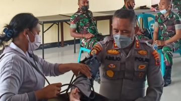 Jelang HUT Bhayangkara-76 Polres Ngada Gelar Donor 100 Kantong Darah