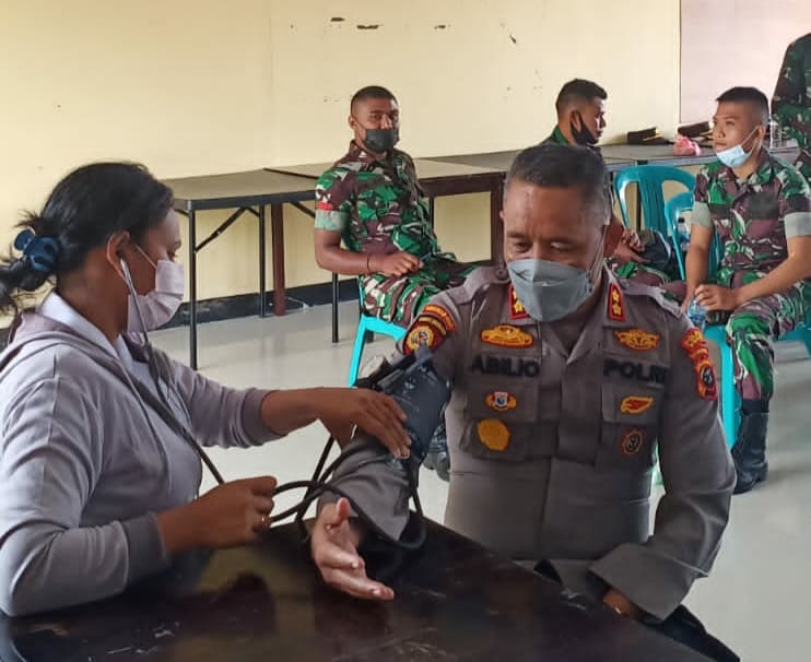 Jelang HUT Bhayangkara-76 Polres Ngada Gelar Donor 100 Kantong Darah