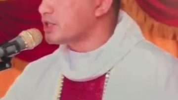 Misa Perdana P. Edwardus Madha, CP Ratusan Umat Padati Langa Gedha