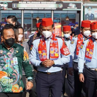 Inspektur Wilayah III Pantau langsung pelaksanaan Desk Evaluasi WBK oleh TPI kementerian Hukum Dan HAM di rutan Jakarta Pusat Salemba