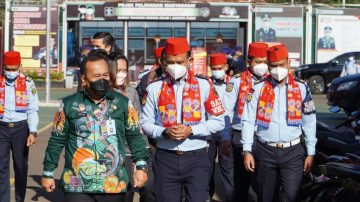 Inspektur Wilayah III Pantau langsung pelaksanaan Desk Evaluasi WBK oleh TPI kementerian Hukum Dan HAM di rutan Jakarta Pusat Salemba