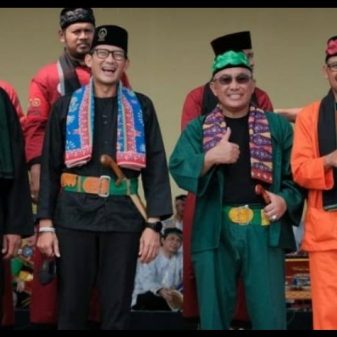 Menparekraf RI Sandiaga Uno, Menghadiri Perayaan Pekan Kebudayaan Daerah Dan Lebaran Depok