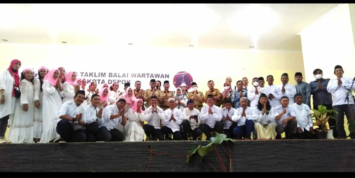 MT Balwan Depok Gelar Halal Bihalal, Wakil Wali Kota Apresiasi Peran Wartawan