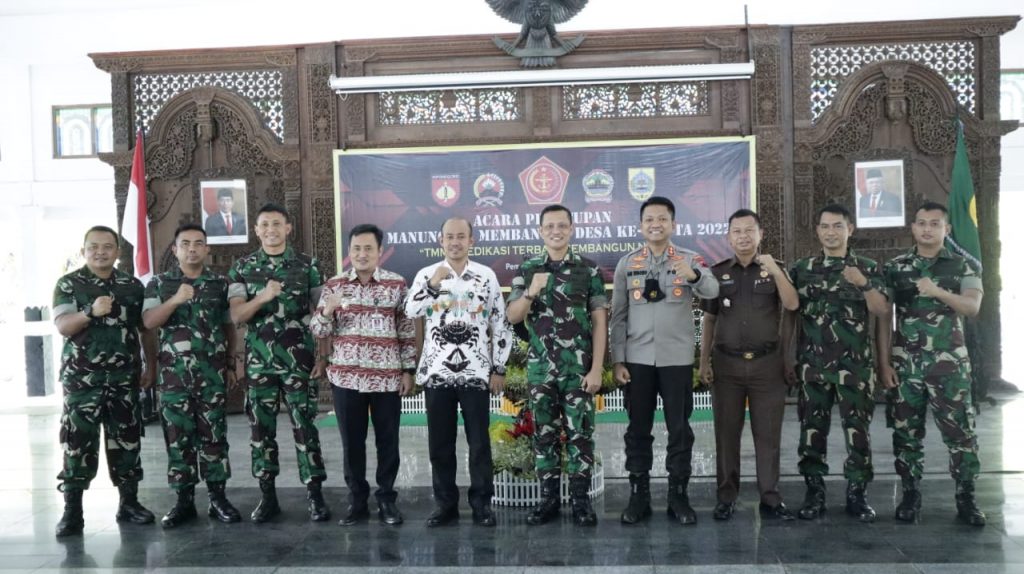 TMMD 113 Berakhir, Danrem 071/Wijayakusuma Saksikan Penyerahan Hasil TMMD 113 Kodim Pemalang