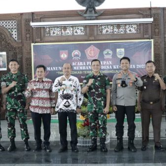 TMMD 113 Berakhir, Danrem 071/Wijayakusuma Saksikan Penyerahan Hasil TMMD 113 Kodim Pemalang