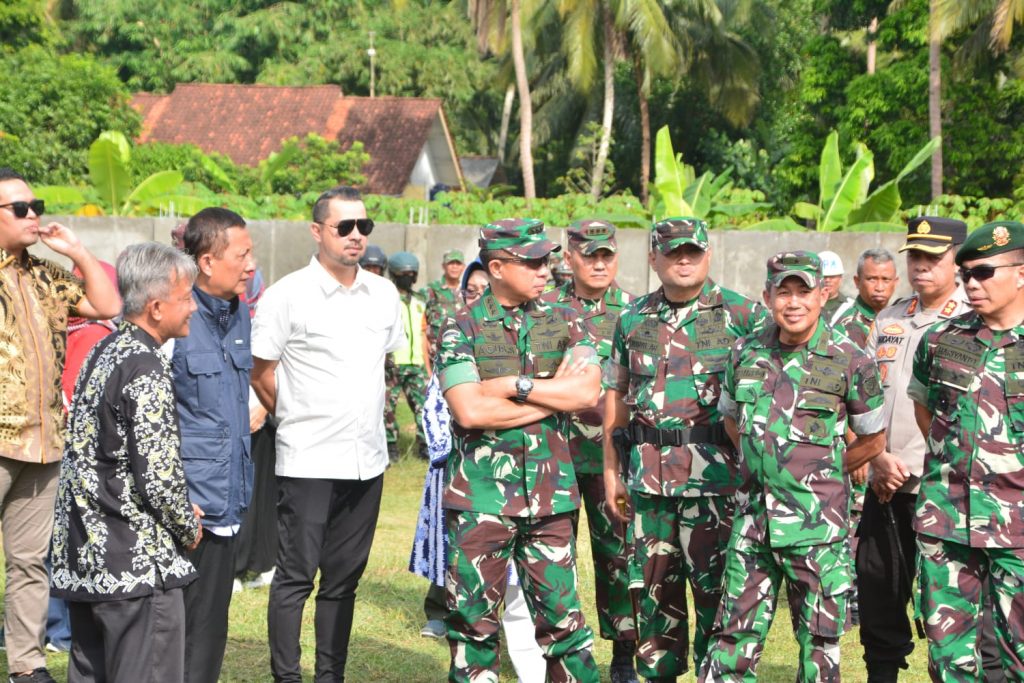 Kungker Wakasad Letjen TNI Agus Subiyanto Ke Kab. Pangandaran