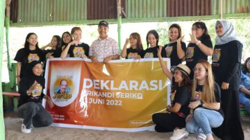 Resmi Deklarasi, Srikandi Jeriko Dukung Jefri Riwu Kore Maju Lewat Jalur Independen
