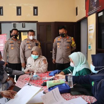 Sambut Hari Bhayangkara ke-76, Polres Tasikmalaya Kota Gelar Bakti Kesehatan