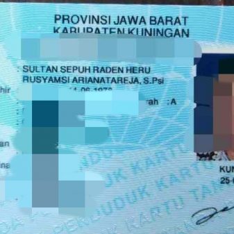Raden Heru Bukan Lagi Sebagai Sultan Sepuh Jaenudin II Arianatareja