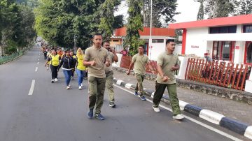 Olahraga Bersama, Kodim 1625 Ucap Dirgahayu Bhayangkara-76