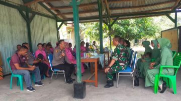 Perkuat Sinergitas, Kapolres Nagekeo Kunjungi Koramil 1625-05 Aesesa