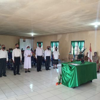 Pelantikan BPD Rakateda II Ngada, Serda Yosua Sampaikan Harapan
