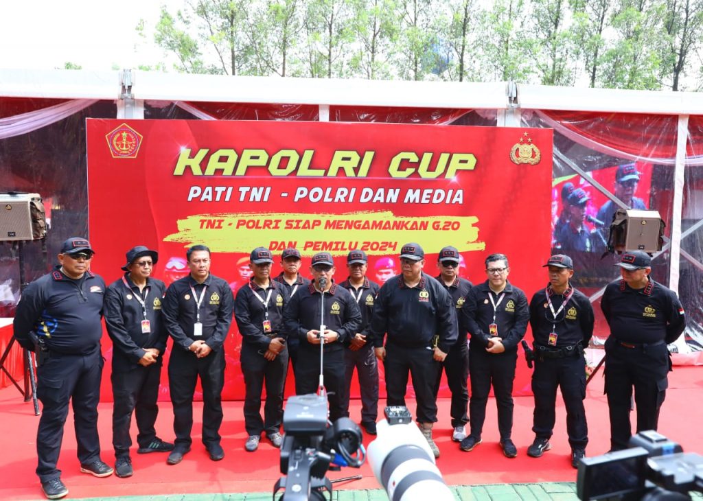 Sinergitas Polri TNI, Polri Dan Media Sukseskan Event Nasional Internasional
