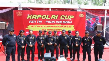 Sinergitas Polri TNI, Polri Dan Media Sukseskan Event Nasional Internasional