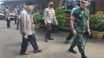 Kapolres Tasikmalaya Kota Hadiri Kunjungan Pangdam III Siliwangi