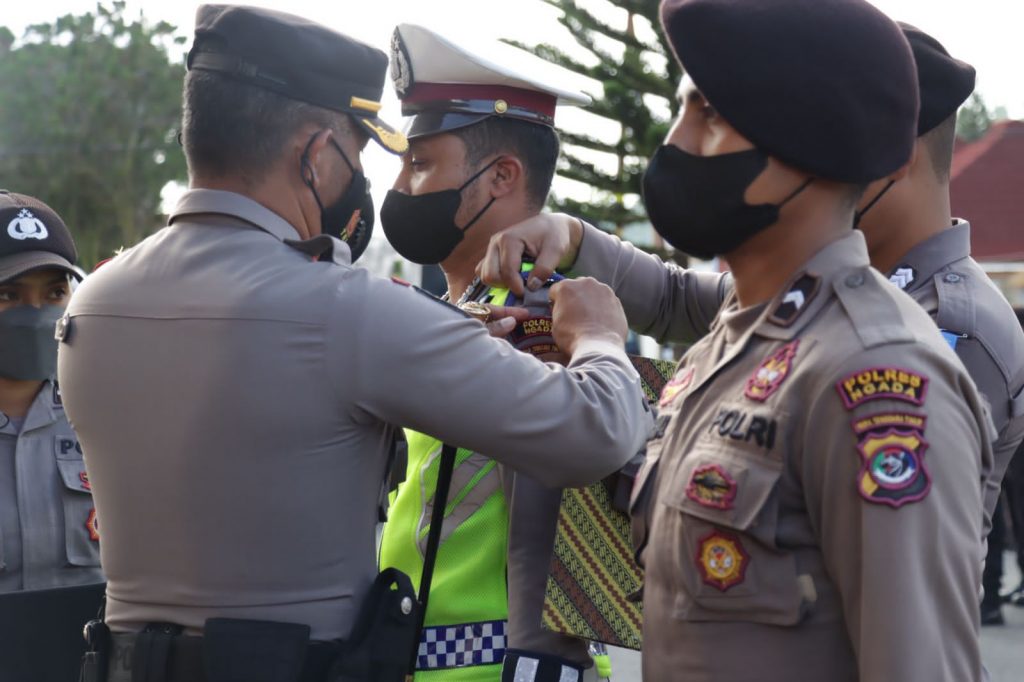 Polres Ngada Gelar Pasukan Operasi Patuh Turangga, Ini Amanat Kapolda NTT