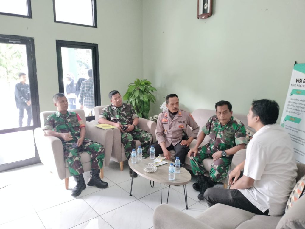 Danramil Dan Kapolsek Manonjaya Koordinasi Sosialisasi PPBN