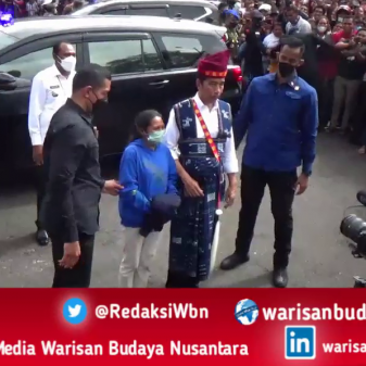 Kunker, Presiden Jokowi Sambangi Pasar Boubou Ngada