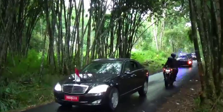 Bae Sonde Bae Jokowi Lebe Bae, Presiden Masuk Hutan Bambu Flores