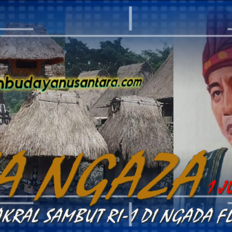 Sastra Sakral ‘Sa Ngaza’ Ngada Untuk Presiden RI Joko Widodo