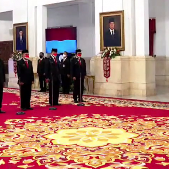 Presiden Joko Widodo Lantik Dewan Pengarah Badan Pembinaan Ideologi Pancasila