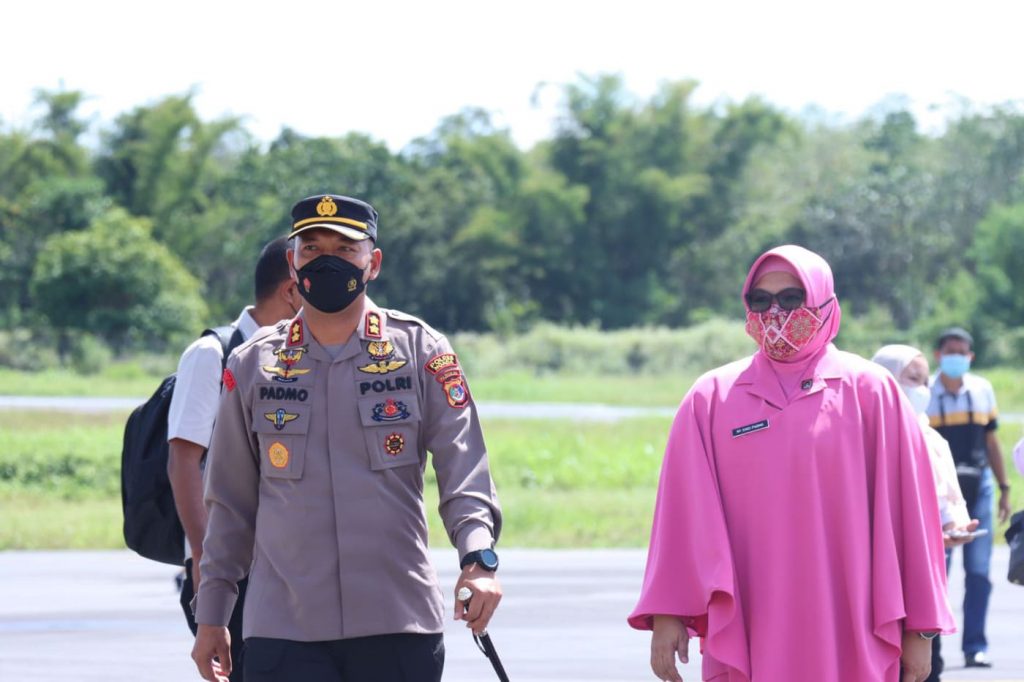 Kapolres Ngada Yang Baru, AKBP Padmo Arianto, S.I.K Tiba Tempat Tugas