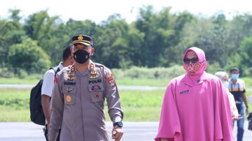 Kapolres Ngada Yang Baru, AKBP Padmo Arianto, S.I.K Tiba Tempat Tugas