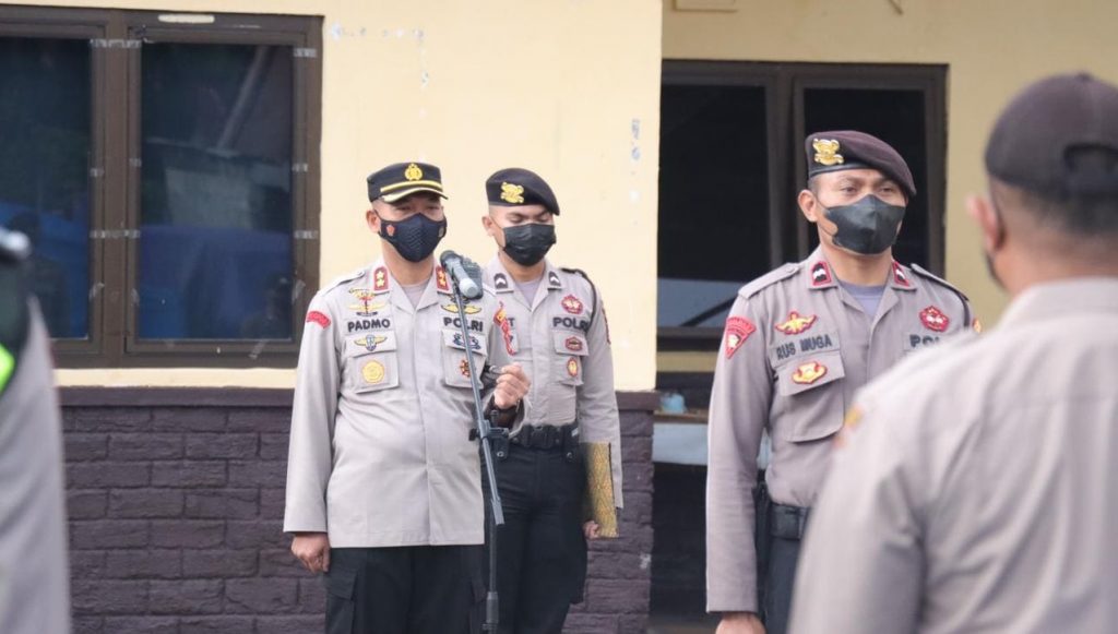 Kapolres Ngada Tegaskan Disiplin Tribrata Dan Catur Prasetya