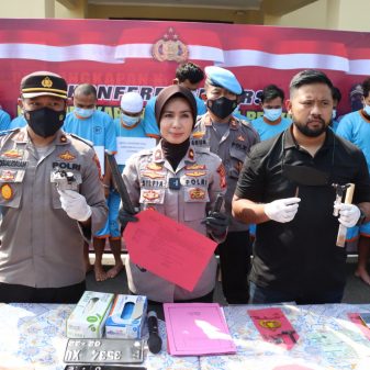 Sat Reskrim Polres Cianjur Bersama Jajaran Polsek Pacet Berhasil Amankan 14 Tersangka Pelaku Curanmor