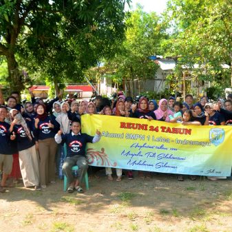 Jalin Silaturahmi, Alumni SMPN 1 Lelea Indramayu Gelar Reuni Angkatan 98
