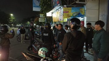 Tim Maung Galunggung Bubarkan Belasan Remaja Sedang Pesta Miras