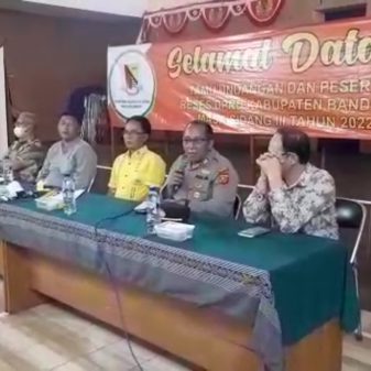 Polsek Baleendah Hadiri Undangan Reses DPRD Kab. Bandung