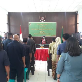 Kodim 1625 Ucap Selamat Atas Pelantikan Wakil Ketua PN Bajawa